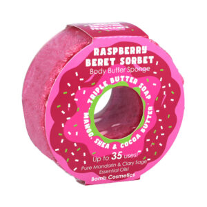 Massagetvål Donut Raspberry Beret